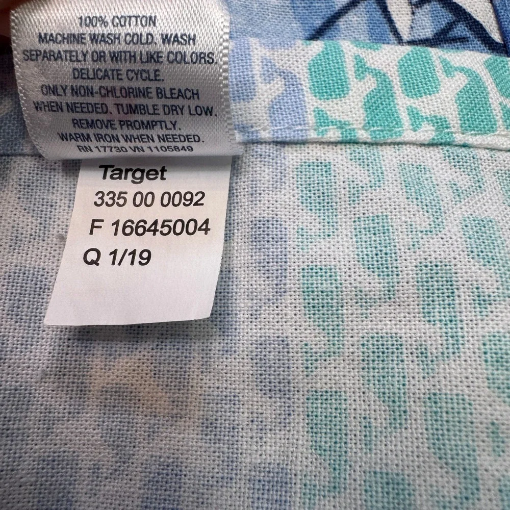 Vineyard Vines‎ for Target Tea Towels Set of 2 Whale Patchwork Tropical Island